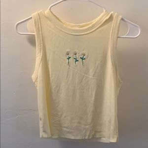 Wild Fable Yellow Daisy Tank Top